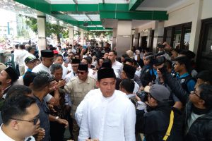 Wartawan Didorong Hingga Tersudut Saat Meliput Prabowo