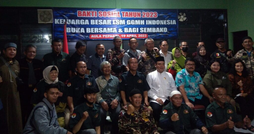 GGMH Indonesia Gelar Buka Bersama dan Bakti Sosial Bantu Anggota Gerakan Ganyang Mafia Hukum hingga Warga